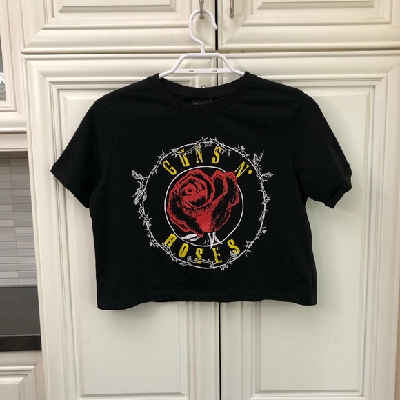 Guns N’ Roses women’s crop t-shirt - Picture 2 of 9